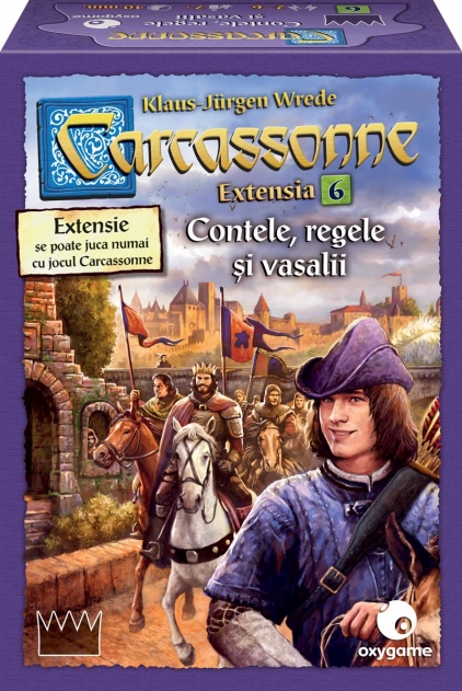 Carcassonne - Extensia 6 Contele, regele si vasalii	ed. noua
