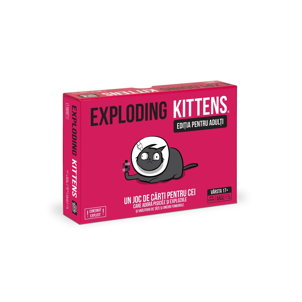 Exploding Kittens pentru adulti (Pink Edition)